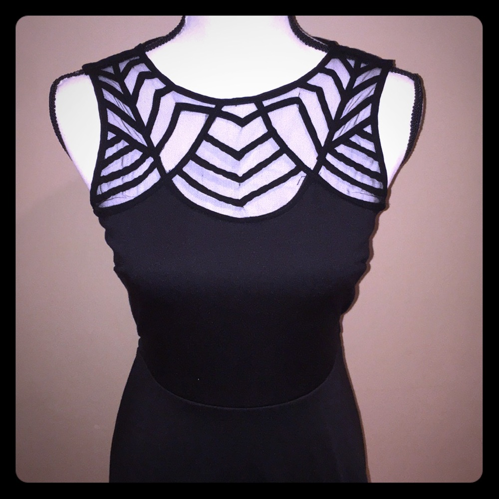 Black A-Line Dress